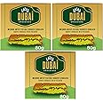 Dubai Chocolate Bar with Kadayif and Pistachio Cream 80g Dubai Kunefe knafeh Chocolate Small Gifts for Snack Treats Kids Family & Friend (Pack of 3)