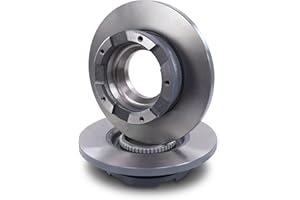 BESTPRICE 2x Bremsscheiben hinten Ø 288 mm voll mit ABS-Sensorring Kompatibel mit FORD TOURNEO CUSTOM V362 (F3) (FY, FZ), TRANSIT V363 Bus (FAD, FBD), TRANSIT V363 Kasten (FCD, FDD)