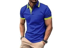 SwissWell Herren Poloshirt Kurzarm Atmungsaktiv Tennis Golf Polo Sommer Freizeit Sport Schnelltrocknend T-Shirts Regular Fit