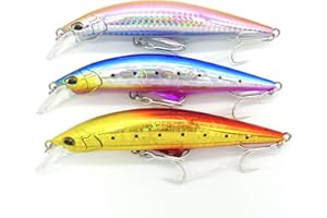 momolures - Tide Control Minnow 95 120 lip in belly system for Bass, Seabass, Salmon lure fishing.