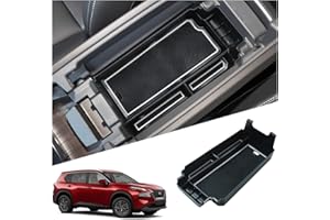 Ruiya Compatibile con Nissan X-Trail T33 2022-2025 2026 Braccioli Portaoggetti Organizer, Console Centrale Portaoggetti Consolle Braccioli Vano Contenitore Portaoggetti X-Trail Accessori