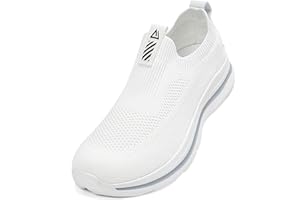 ODCKOI Chaussures de Course Homme Slip on Baskets Running Gym Fitness Légères Sneakers Marche Casual Tennis Respirante Sport Chaussures