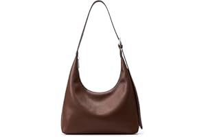 KALIDI Women's Handbag Shoulder Bag PU Leather Tote Bag Vintage Hobo Bag with Adjustable Strap for Work School Shopper Casual Daily