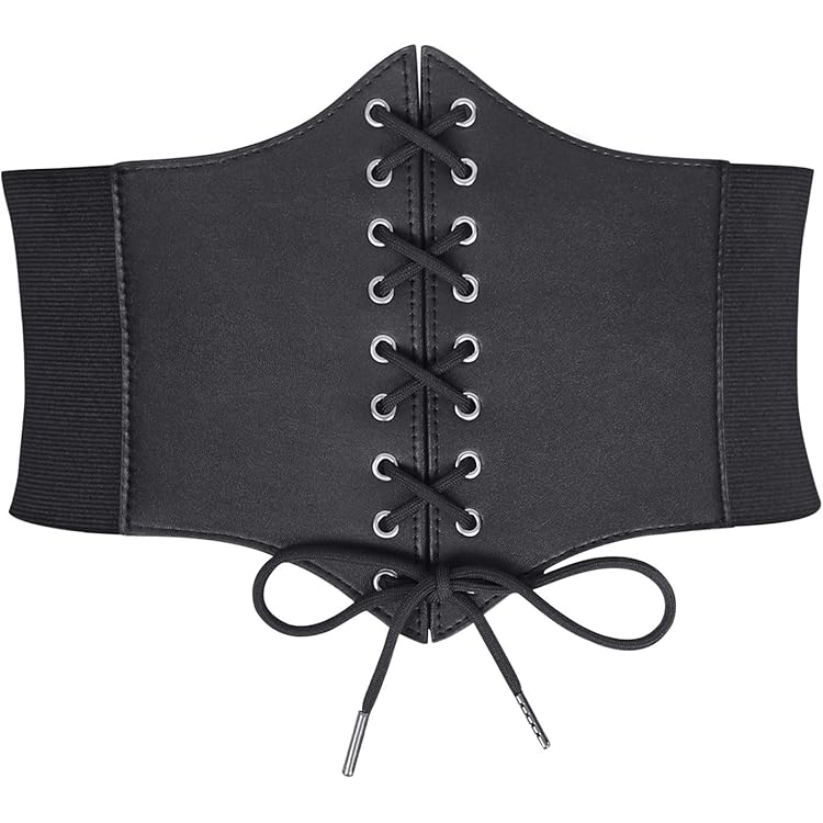 Ceinture Corset Femme Cuir Corset,Costume Femme Moyen Age,Bandage Vintage Élastique Réglable Femmes,Corset Pirate Viking Ceinture Medievale Pour Fêtes D'halloween Vêtements,Habiller Et Robes De Soirée