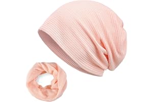 scicent Slouch Beanie Hat Chemo Headwear Soft Baggy Beanie Hat and Cotton Cap Unisex Headwear for Men Women