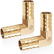 Rehau Rautitan LX Fitting Messing T-stuk Opbouw, 16 X 1/2 X 16mm Schuif X Binnendraad X Schuif