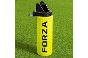 FORZA 1L Team Hygiene Water Bottles | BPA Free Sports Water Bottles with Contactless Nozzle - Ideal for Sports Teams (Yellow, Pack of 1)