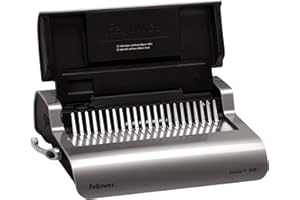 ‎FELLOWES Fellowes 5620901 Büro Plastikbindegerät Quasar-E 500 grau/platin