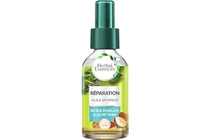 HERBAL ESSENCES Esencje ziołowe, olej do włosów, z olejem arganowym i aloesem, naprawia i chroni włosy, 100 ml