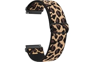 Vancle Tressé Bracelet pour Montre en Nylon pour 22mm 20mm 18mm Homme Femme, Dégagement Rapide, Bracelet de Remplacement Boucle Réglable pour Montre 20mm 22mm 18mm