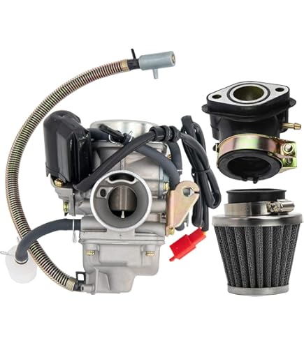 Minho GY6 125cc 150cc Carburetor Intake Manifold Pipe In - Foto 11