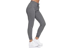 Smith & Solo Jogginghose Damen – Sporthose Frauen Baumwolle| Sweatpants Slim Fit Freizeithose Lang | Trainingshose Fitness High Waist – Jogger Laufhosen Modern