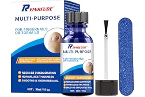 SINGLLIN Liquide de champignon des ongles, champignon des ongles des orteils pour les pieds d'athlètes, ongle épais, cassé, décoloré et endommagé, restaure l'apparence naturelle des ongles - 30ml