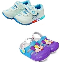 Fashion shoes Kids Unisex LED Shoes & Clogs Combo