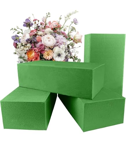 Steckmasse Für Hochzeit & Geburtstag 3er Set OASIS® Renewal™ Steckschaum – Biologisch, Pflanzlich, 23x11x7,5 Cm – CO2-reduziert, Ideal Für Blumenarrangements, Hochzeit, Geburtstag, Kirche