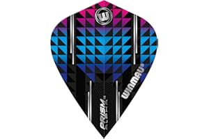 WINMAU Ailettes de fléchettes Prism Kite - 1 lot par paquet (3 ailettes au total)