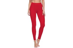 Merry Style Legging Femme Confortables et Extensibles Legging Sport Femme Coton Naturel Respirant Parfait pour Yoga Pilates Fitness Tenue de Sport MS10-198