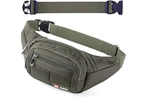 AIRZYX Sac Banane de Marche, de Course à Pied, de Camping et de Marche Sac à bandoulière pour Homme et Femme