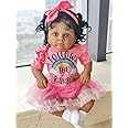 Nano Classic 22 inch 55 Cm Reborn Baby Doll Silicone Newborn real like Baby Doll Girl Toy Gift Dolls Cute (Angel Cute)