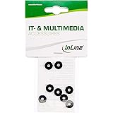 InLine 002448er Pack Gummi Unterlegscheiben, zur Festplatten-Entkopplung