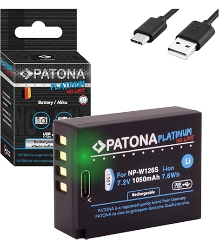 Chargeur Double PATONA Avec Powerbank – Pour Batteries Sony NP-FW50, Stockage Cartes SD, USB-C