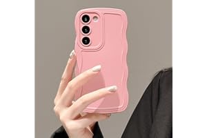 UEEBAI Etui na telefon Samsung Galaxy S20 FE 5G, etui na telefon, z uroczą pofalowaną oprawką, wąski krój, odporne na wstrząsy, miękkie i kręcone falowane etui, odporne na zarysowania, z tworzywa TPU,