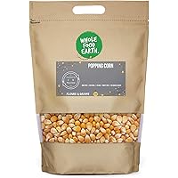 Whole Food Earth® - Popping Corn 1 kg | GMO Free | Natural
