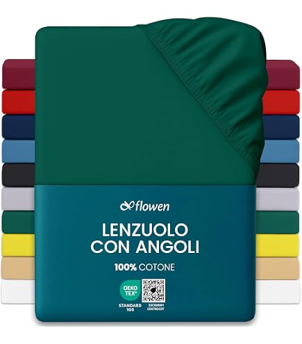 Lenzuolo con angoli elasticizzati di alta qualità, 60 x 120 cm, 160 g