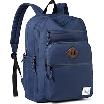 VASCHY Zaino porta PC, Zaino Donna Zaino PC 15.6 Pollici Zaino Scuola