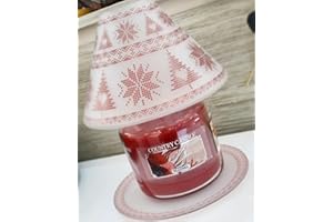 Sindy Bomboniere Paralume Candela con giara Media o Grande (Lume e Piatto con giara Media (A))