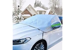 FFTANXS Copertura Parabrezza Auto, Copri Parabrezza per Auto, Protezione Copri Parabrezza Auto per Inverno e Estate, Anti-Neve, Anti-UV, Anti-Gelo Pellicole Protettive Copriauto per Auto (230 * 145cm)