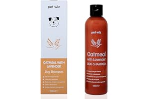 pet wiz Płatki owsiane z lawendą szampon dla psów – naturalny i wegański (250 ml)