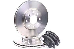 RIDEX 3405B0045 Kit de discos de freno y pastillas Eje delantero sin buje de rueda ventilado