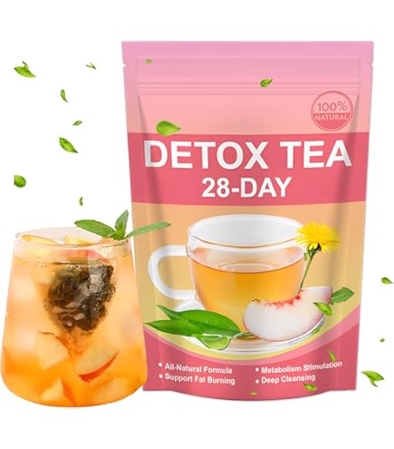 Té Detox VitalHealth 2 Sobres – Suplemento Herbal Natural Para 2 Semanas – Sin Cafeína Y - Foto 5