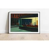 Pegziz pgzzNM623 Edward Hopper Sanatsal Duvar Dekorasyon Poster 60x90cm.