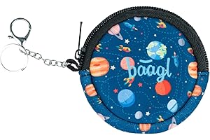 BAAGL Porte-monnaie pour enfant - Portefeuille pour garçon - Porte-monnaie, mini portefeuille, porte-monnaie, Planètes, Porte-monnaie