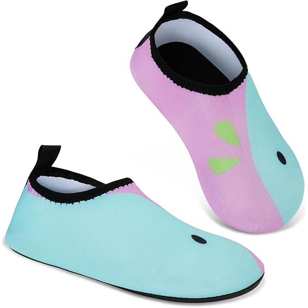 Chaussures Aquatiques SAIBOO Pour Enfants - Antidérapantes, Séchage Rapide, Pieds Nus - Taille 26 à 37 - Pour Plage, Piscine, Sports