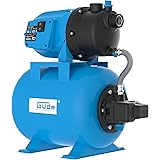 Güde 94667 HWW 3100 K Hauswasserwerk (600W Motorleistung, 3100 l/h Fördervolumen, 24l Kessel, 1” IG Anschlussgewinde)