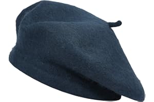 ZLYC Femmes Classique Francais Laine Chapeau de Béret