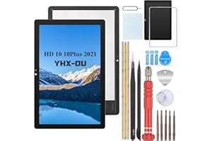 YHX-OU Touch Screen LCD Replacement For Amazon Kindle Fire HD 10/10 Plus (11th Gen) T76N2B T76N2P LCD Display Unit Digitizer Front Glass Panel Black with Tools