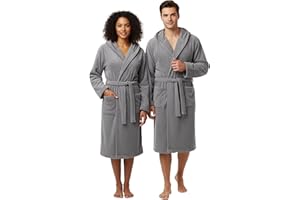 BOSKIMO Accappatoio da Bagno Unisex 100% Cotone OEKO-TEX – Vestaglia per Uomo e Donna – Spugna Americana – Morbido e Super Assorbente