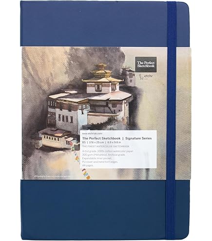 Fabriano Ecoqua Glue-Bound Notebooks - Opus Art Supplies - View #5