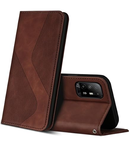 Cover Per Oppo A94 5g WEIOU Leather Folio (Reno 5Z), Custodia In Pelle