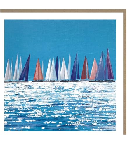 Birthday/Blank Greeting Card For Him/Her - Male/Female - Seaside Scene - Artistic Coastal Design - General Card Suitable For Any Occasion - Made In The UK - Eco-Friendly - View #10