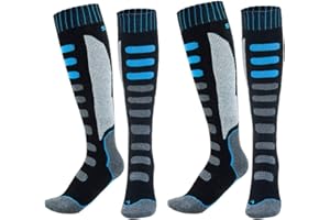 MOOKLIN ROAM 2 Paires de Chaussettes de Ski Homme Femme