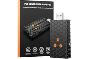 Mytrix PS5 Controller Adaptor, Wireless Converter for Xbox Series X/S/One, PS4, Xbox Elite, Switch Pro Controllers, with Ten Macro Functions, Turbo, Remap and Audio