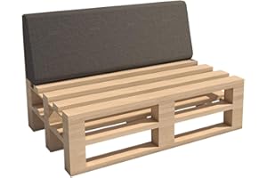 chilly pilley Cuscino Per Mobili In Pallet Cuscino Da Giardino Cuscino Per Interno Esterno Lavabile Sfoderabile Cuscino Del Sedile Cuscino Dello Schienale Taglio Obliquo