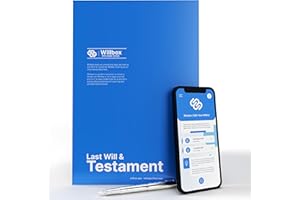 Willbox | Last Will And Testament Will Writing Kit, Do It Yourself Will Kits Legally Valid UK 2023 Make Your Own Last Will And Testament Kit 2023 UK, Post Office Will Kit Personal Organisers DIY Kit