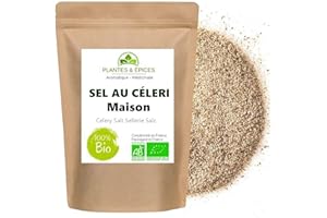 P&E Sel au Céleri BIO 250g - Sachet Fraîcheur Biodégradable Refermable (250g)