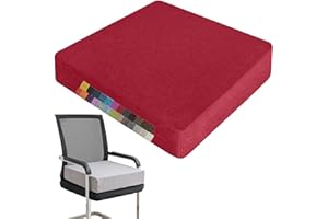 Holomaalahi Cojines para Silla de Comedor de 50 x 50 x 15 cm. Cojines para sillas de Exterior e Interior, Espuma de Alta Densidad, Antideslizantes, Funda Lavable. Ideales para Patio, Come